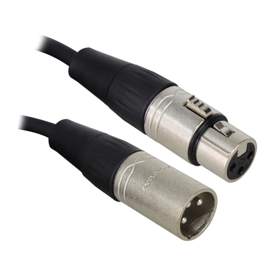 Cable Para Microfono 1 Plug Canon X 1 Jack Canon 10mt (2)