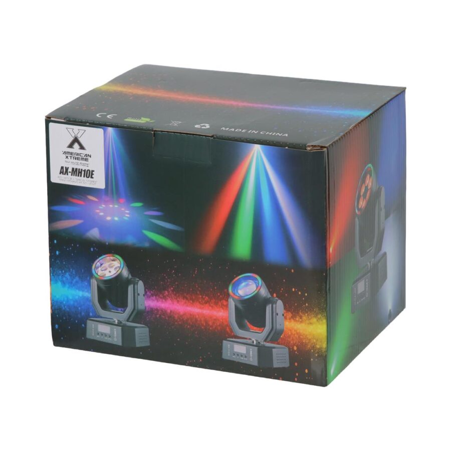 Luz Led Mini Robotica Laser Rg 3x10w Strobe Aro Led (4)